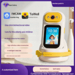 Handheld two-way video call home camera mobile phone remote care of the elderly and children one-click call monitoring