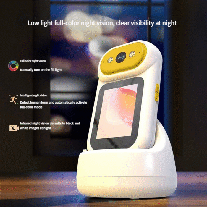 Handheld two-way video call home camera mobile phone remote care of the elderly and children one-click call monitoring - Image 2