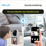 Home Guard King with screen two-way video call camera to take care of the elderly and children with one-click call surveillance camera - Image 3