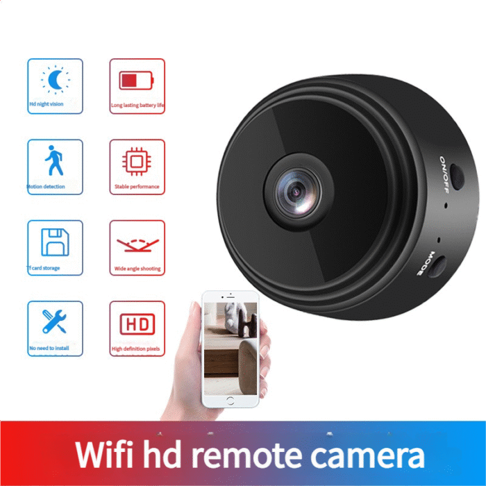 A9 Camera Wireless HD Camera WiFi Remote Monitor Camera 1080P Network Camera - Image 5