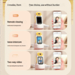 Handheld two-way video call home camera mobile phone remote care of the elderly and children one-click call monitoring - Image 3