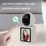 Home Guard King with screen two-way video call camera to take care of the elderly and children with one-click call surveillance camera