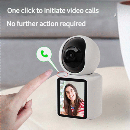 Home Guard King with screen two-way video call camera to take care of the elderly and children with one-click call surveillance camera