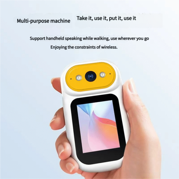 Handheld two-way video call home camera mobile phone remote care of the elderly and children one-click call monitoring - Image 4