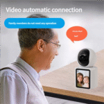 Home Guard King with screen two-way video call camera to take care of the elderly and children with one-click call surveillance camera - Image 2